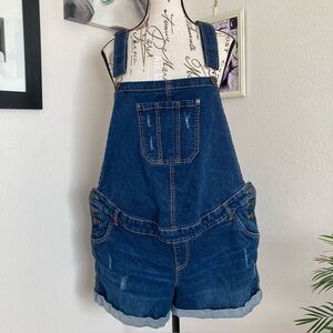 Indigo Blue Overalls Large ladies
